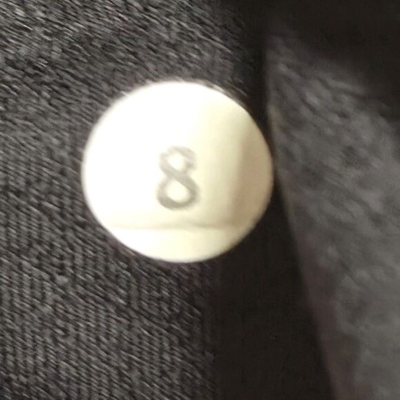 Lululemon H’Om Run Jacket Bomber Zip Women’s Size 8 Kanoko Twist Inkwell Blue - Picture 5 of 5